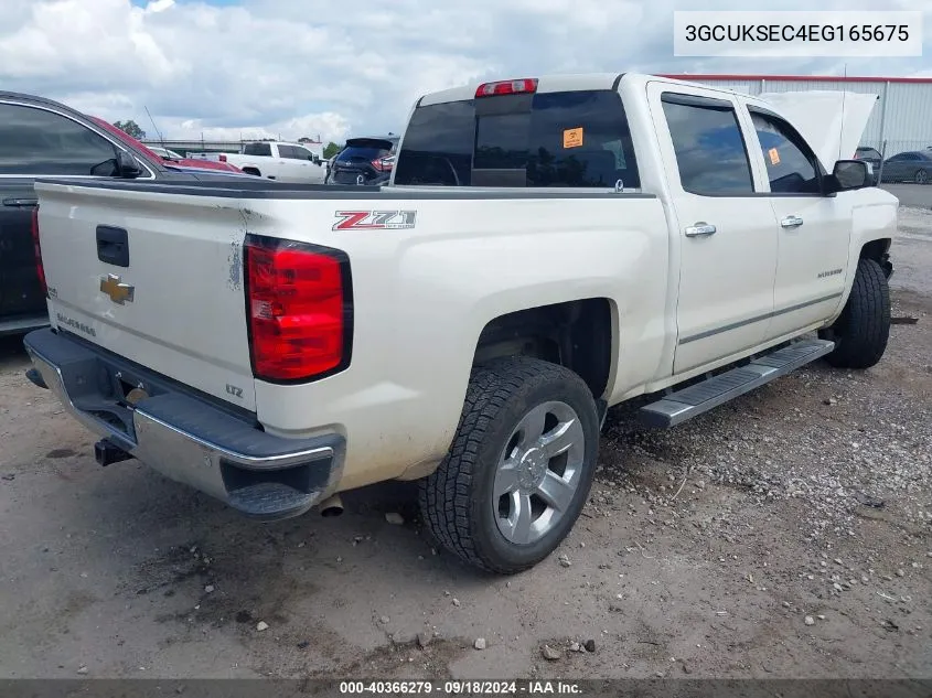 2014 Chevrolet Silverado 1500 2Lz VIN: 3GCUKSEC4EG165675 Lot: 40366279