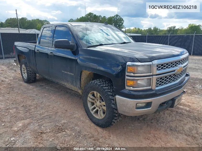 2014 Chevrolet Silverado 1500 1Lt VIN: 1GCVKREC4EZ106218 Lot: 40371846