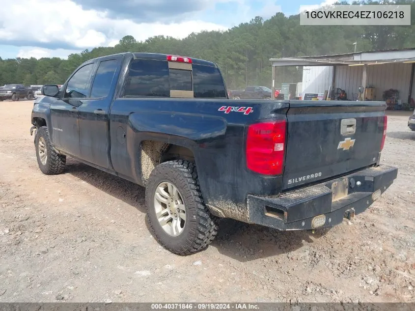 1GCVKREC4EZ106218 2014 Chevrolet Silverado 1500 1Lt