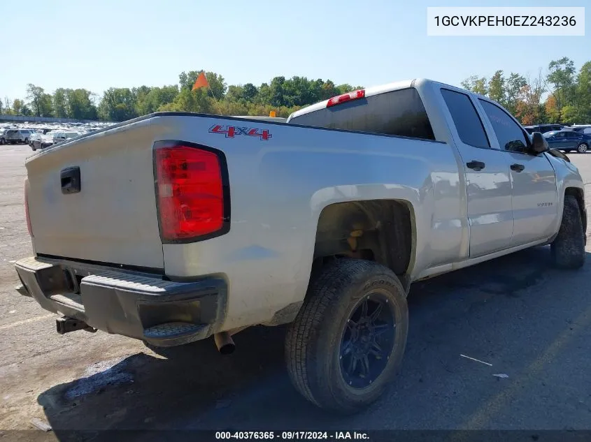 1GCVKPEH0EZ243236 2014 Chevrolet Silverado 1500 Work Truck 1Wt