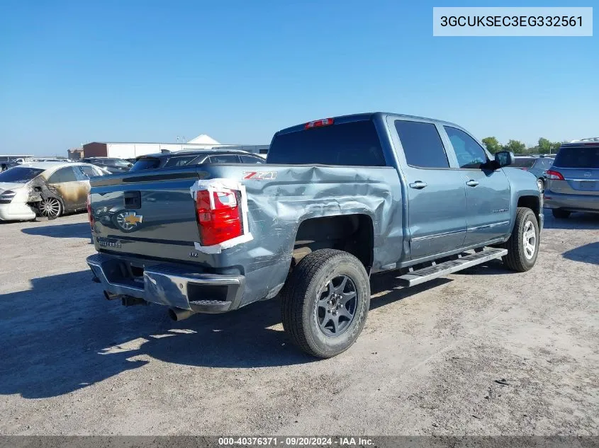 2014 Chevrolet Silverado 1500 2Lz VIN: 3GCUKSEC3EG332561 Lot: 40376371