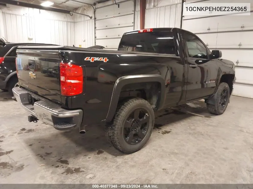 1GCNKPEH0EZ254365 2014 Chevrolet Silverado 1500 Work Truck 2Wt