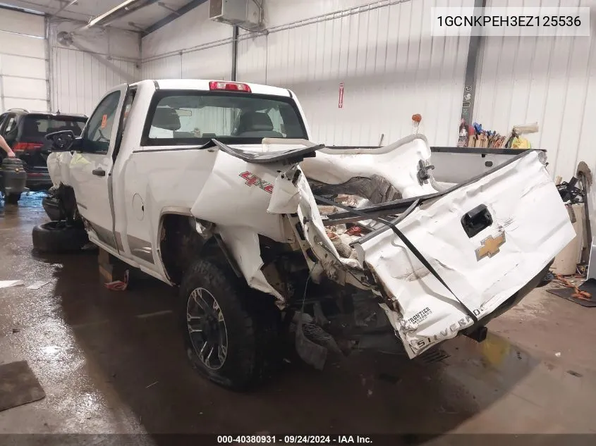 1GCNKPEH3EZ125536 2014 Chevrolet Silverado K1500