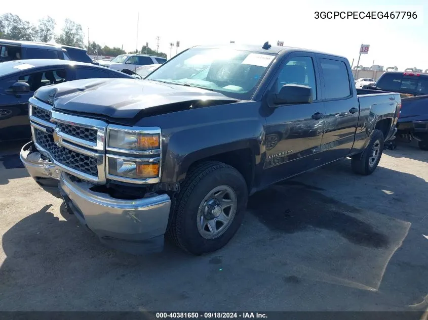 2014 Chevrolet Silverado C1500 VIN: 3GCPCPEC4EG467796 Lot: 40381650