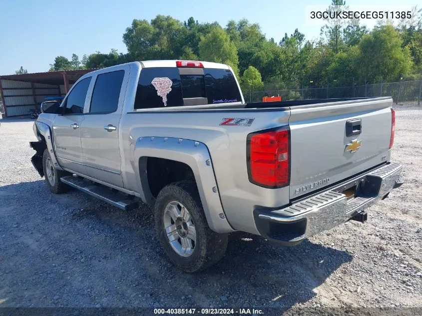 3GCUKSEC6EG511385 2014 Chevrolet Silverado 1500 2Lz