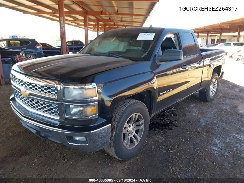 2014 Chevrolet Silverado 1500 1Lt VIN: 1GCRCREH3EZ264317 Lot: 40385985