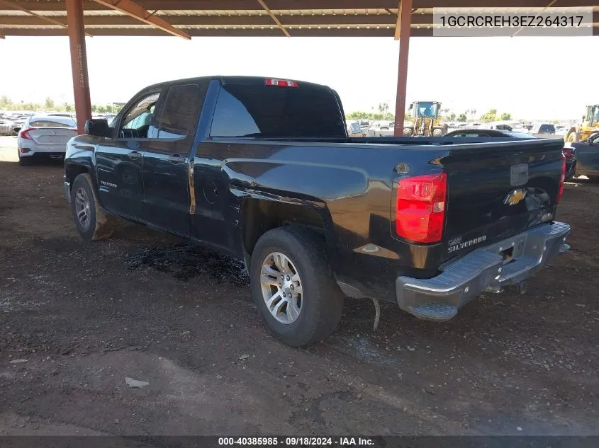 1GCRCREH3EZ264317 2014 Chevrolet Silverado 1500 1Lt