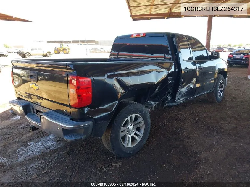 2014 Chevrolet Silverado 1500 1Lt VIN: 1GCRCREH3EZ264317 Lot: 40385985