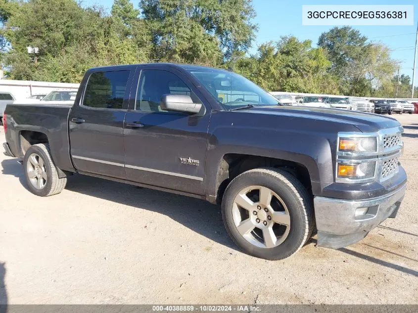 2014 Chevrolet Silverado 1500 1Lt VIN: 3GCPCREC9EG536381 Lot: 40388859