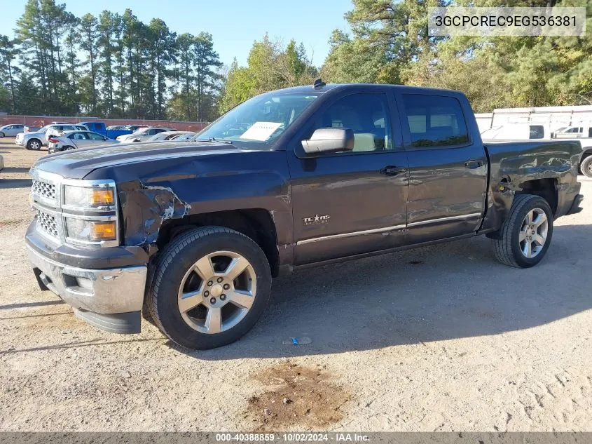 2014 Chevrolet Silverado 1500 1Lt VIN: 3GCPCREC9EG536381 Lot: 40388859