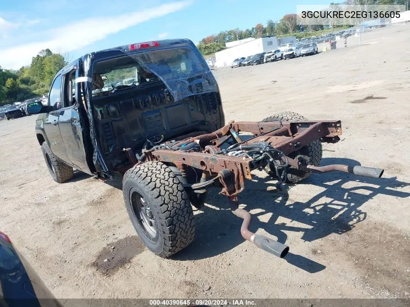 3GCUKREC2EG136605 2014 Chevrolet Silverado 1500 2Lt