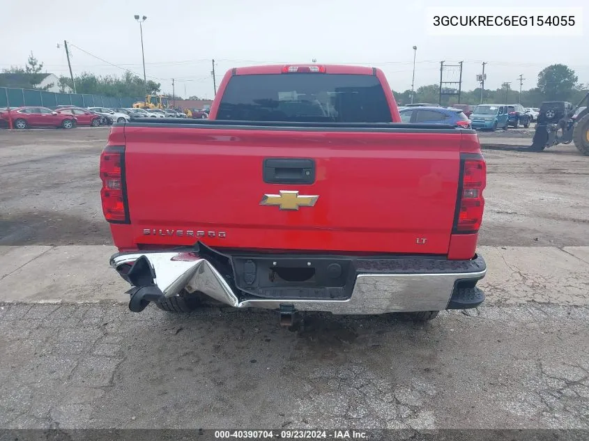 2014 Chevrolet Silverado 1500 2Lt VIN: 3GCUKREC6EG154055 Lot: 40390704