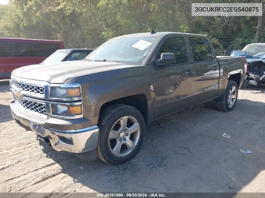 3GCUKREC2EG540875 2014 Chevrolet Silverado 1500 1Lt