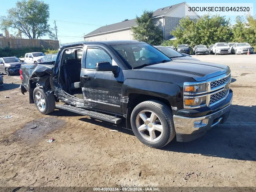 2014 Chevrolet Silverado 1500 1Lz VIN: 3GCUKSEC3EG462520 Lot: 40393234