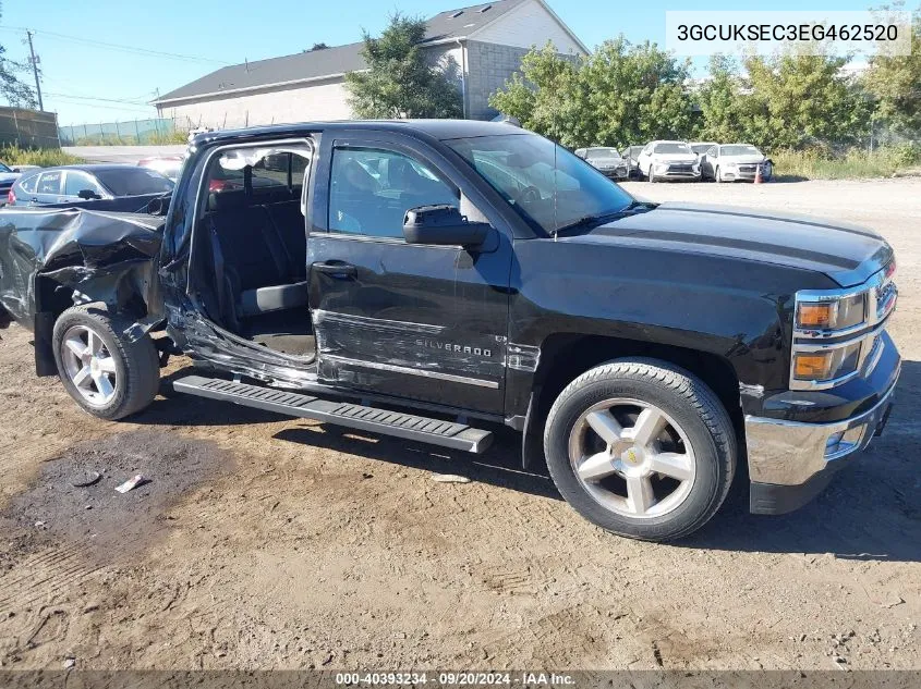 2014 Chevrolet Silverado 1500 1Lz VIN: 3GCUKSEC3EG462520 Lot: 40393234