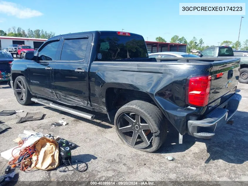 3GCPCRECXEG174223 2014 Chevrolet Silverado 1500 1Lt