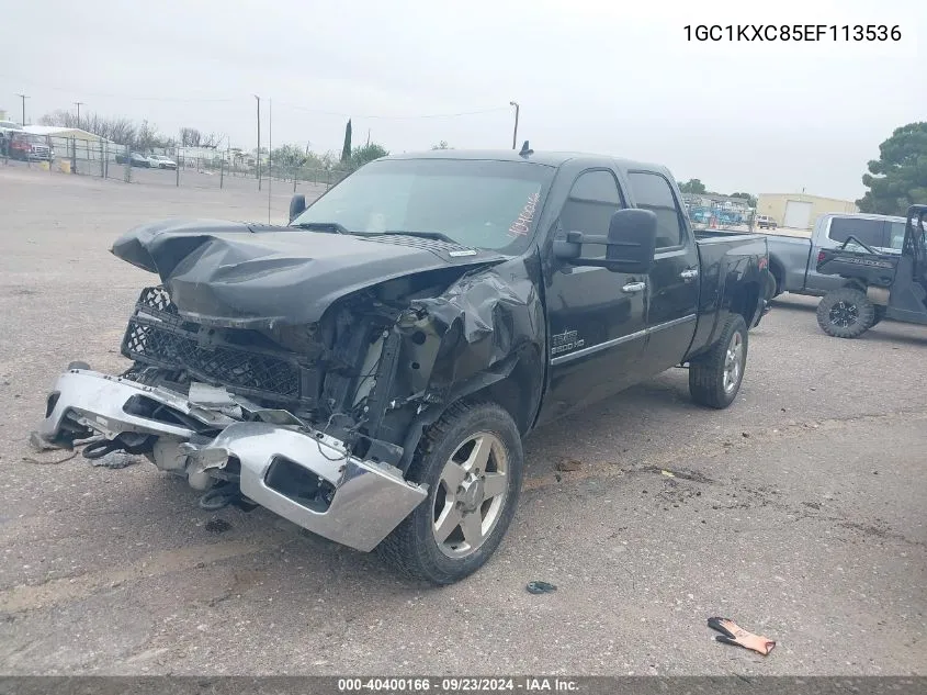 2014 Chevrolet Silverado K2500 Heavy Duty Lt VIN: 1GC1KXC85EF113536 Lot: 40400166