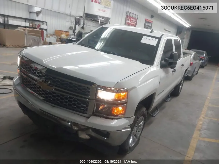 2014 Chevrolet Silverado 1500 1Lt VIN: 3GCUKREC6EG415071 Lot: 40402302