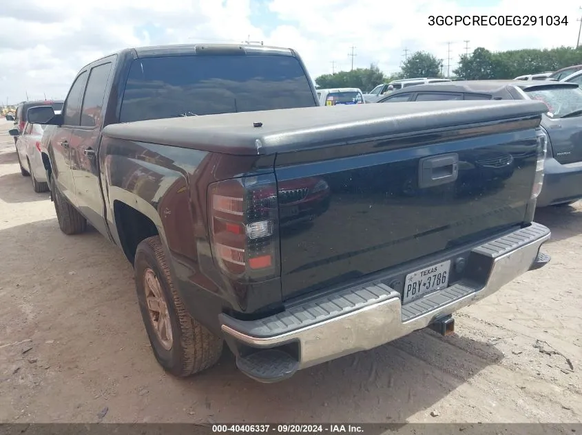 2014 Chevrolet Silverado 1500 1Lt VIN: 3GCPCREC0EG291034 Lot: 40406337