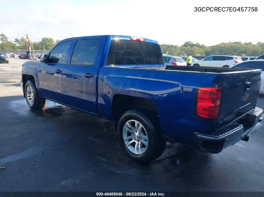 2014 Chevrolet Silverado 1500 1Lt VIN: 3GCPCREC7EG457758 Lot: 40408046