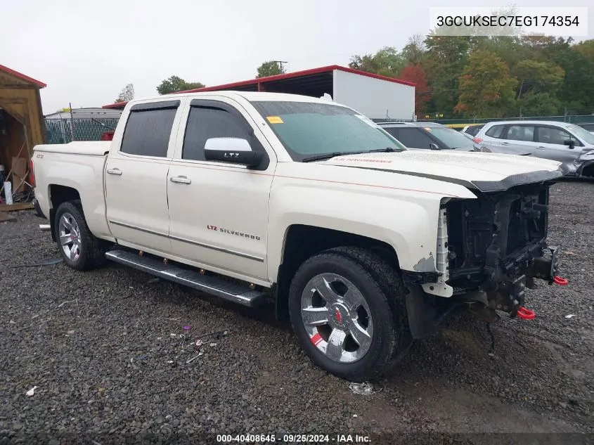 2014 Chevrolet Silverado 1500 1Lz VIN: 3GCUKSEC7EG174354 Lot: 40408645