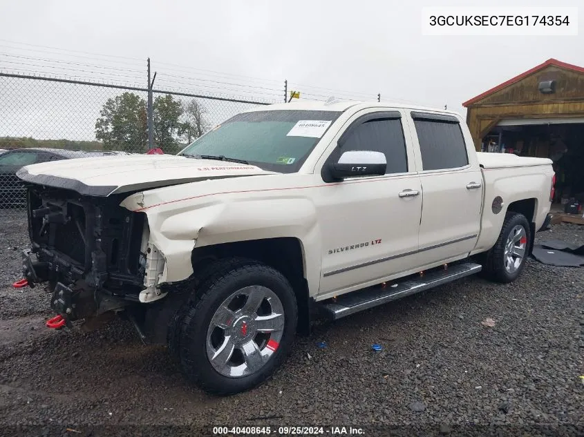 2014 Chevrolet Silverado 1500 1Lz VIN: 3GCUKSEC7EG174354 Lot: 40408645