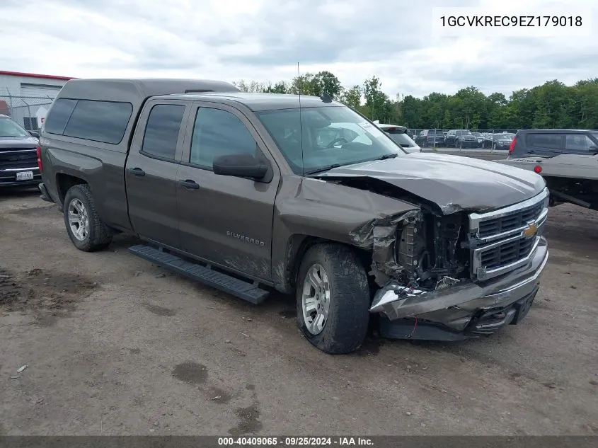 2014 Chevrolet Silverado 1500 2Lt VIN: 1GCVKREC9EZ179018 Lot: 40409065