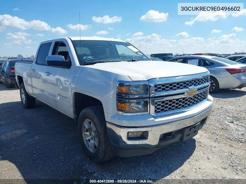 2014 Chevrolet Silverado 1500 1Lt VIN: 3GCUKREC9EG496602 Lot: 40412698