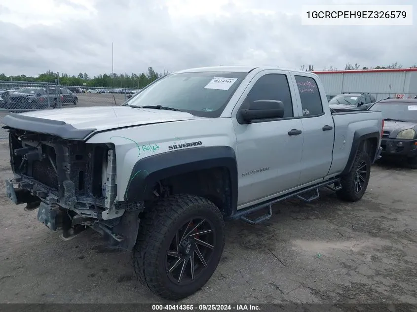 2014 Chevrolet Silverado 1500 Work Truck 1Wt VIN: 1GCRCPEH9EZ326579 Lot: 40414365