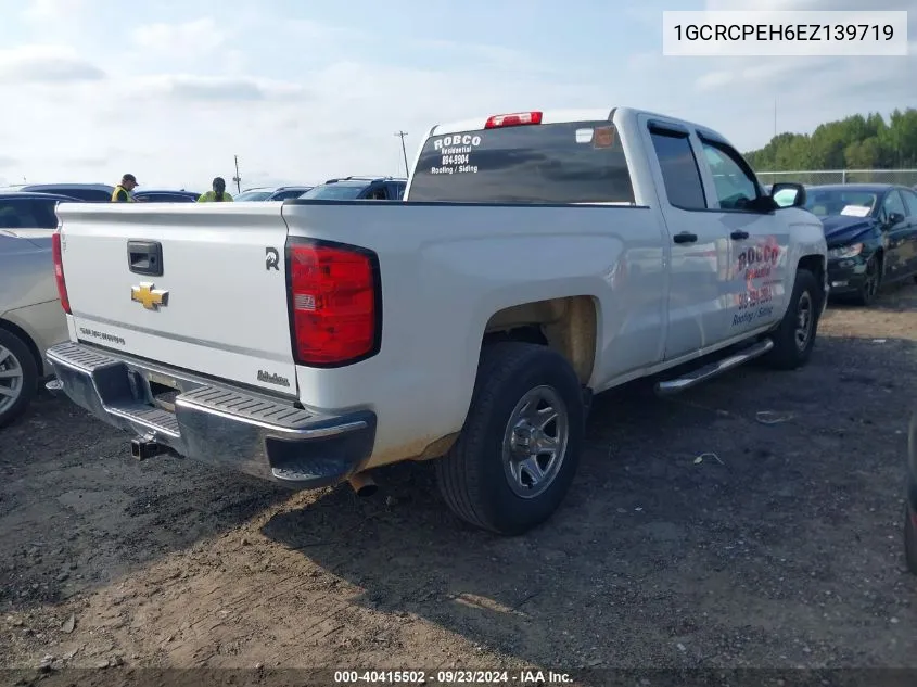 2014 Chevrolet Silverado 1500 Work Truck 2Wt VIN: 1GCRCPEH6EZ139719 Lot: 40415502