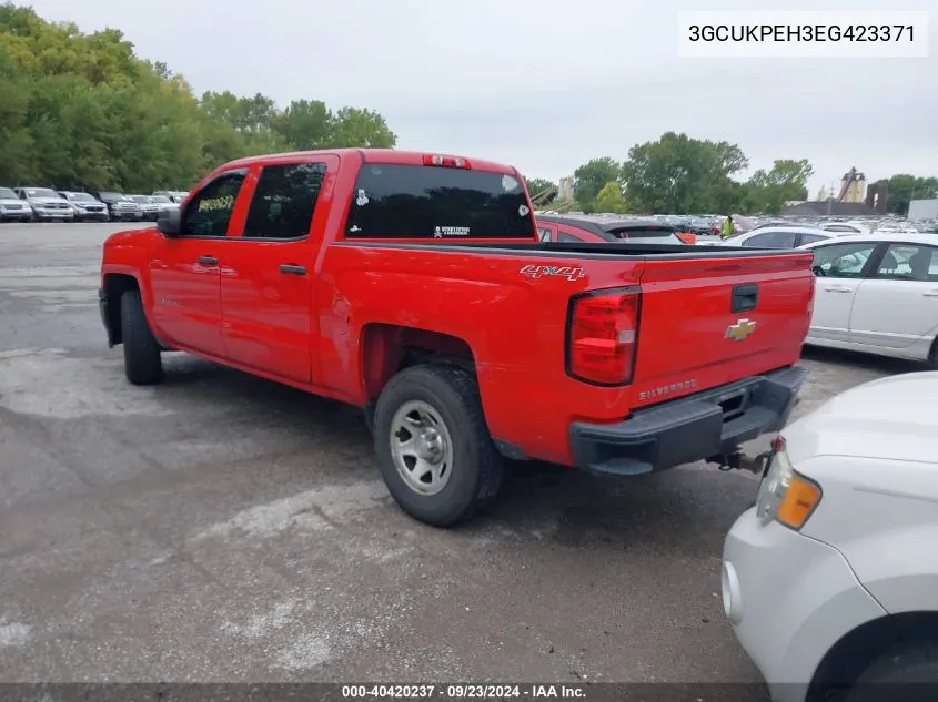 2014 Chevrolet Silverado 1500 Work Truck 1Wt VIN: 3GCUKPEH3EG423371 Lot: 40420237