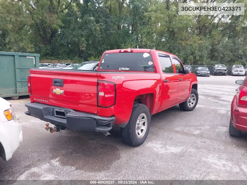 2014 Chevrolet Silverado 1500 Work Truck 1Wt VIN: 3GCUKPEH3EG423371 Lot: 40420237