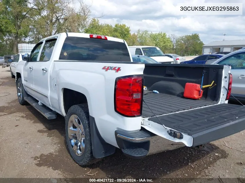 2014 Chevrolet Silverado 1500 1Lz VIN: 3GCUKSEJXEG295863 Lot: 40421722