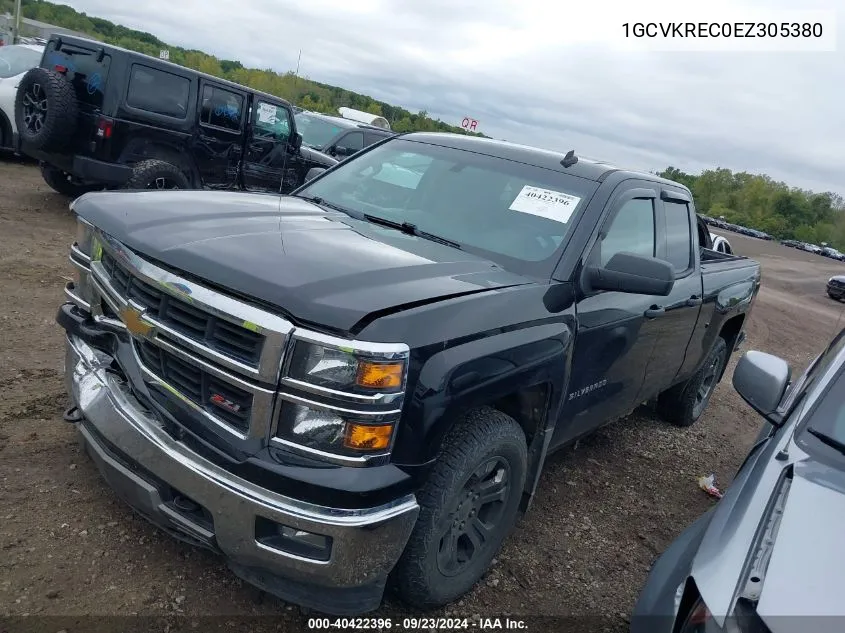 2014 Chevrolet Silverado 1500 2Lt VIN: 1GCVKREC0EZ305380 Lot: 40422396