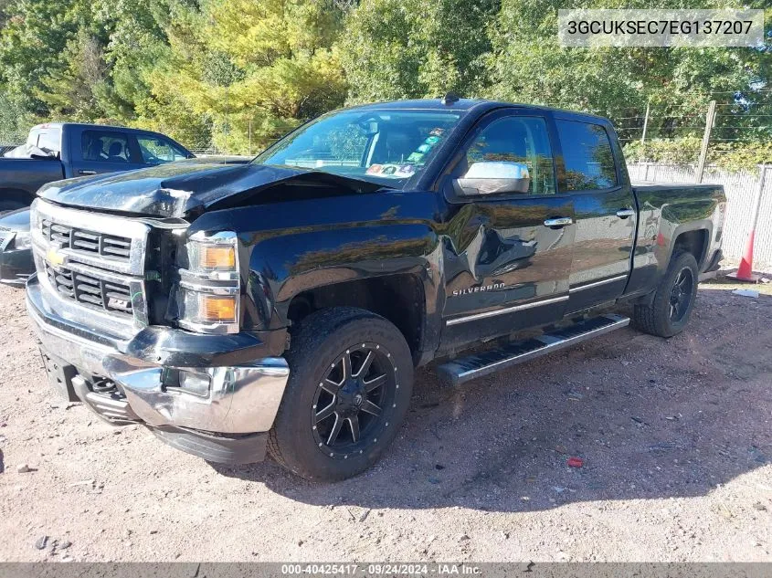 3GCUKSEC7EG137207 2014 Chevrolet Silverado 1500 K1500 Ltz