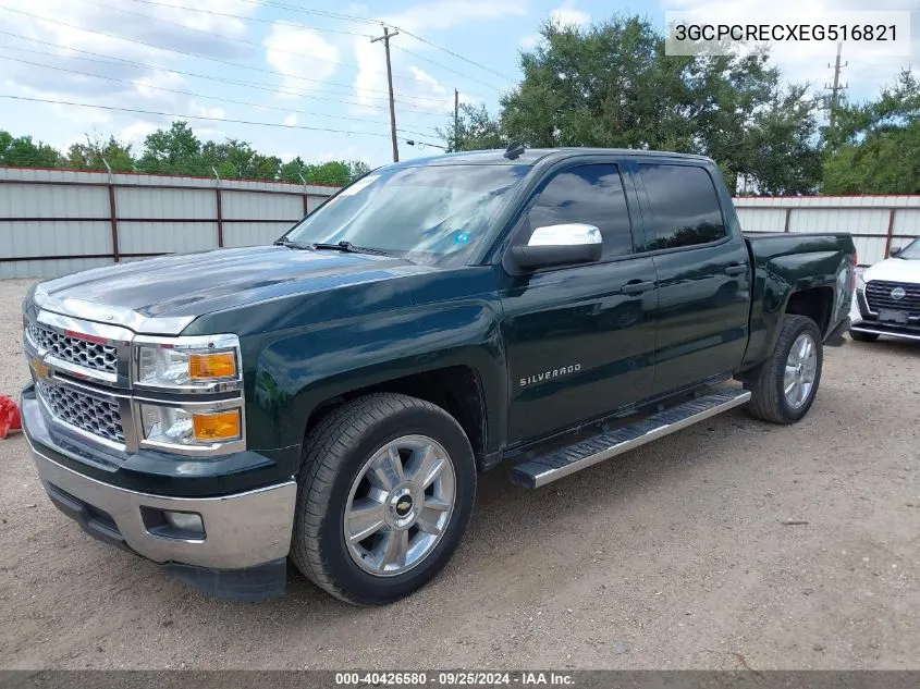 2014 Chevrolet Silverado 1500 1Lt VIN: 3GCPCRECXEG516821 Lot: 40426580