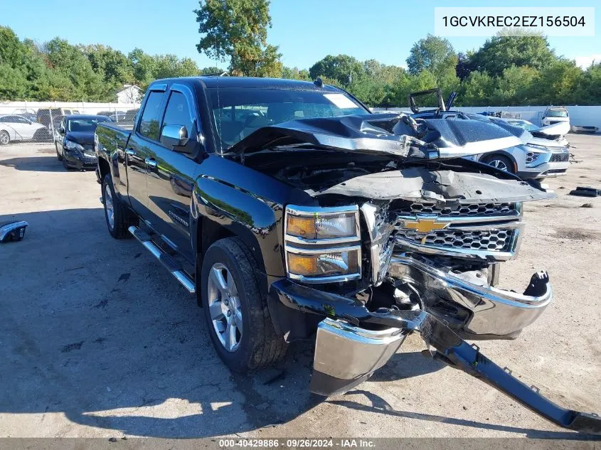 2014 Chevrolet Silverado 1500 1Lt VIN: 1GCVKREC2EZ156504 Lot: 40429886