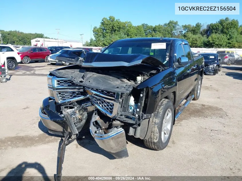 2014 Chevrolet Silverado 1500 1Lt VIN: 1GCVKREC2EZ156504 Lot: 40429886