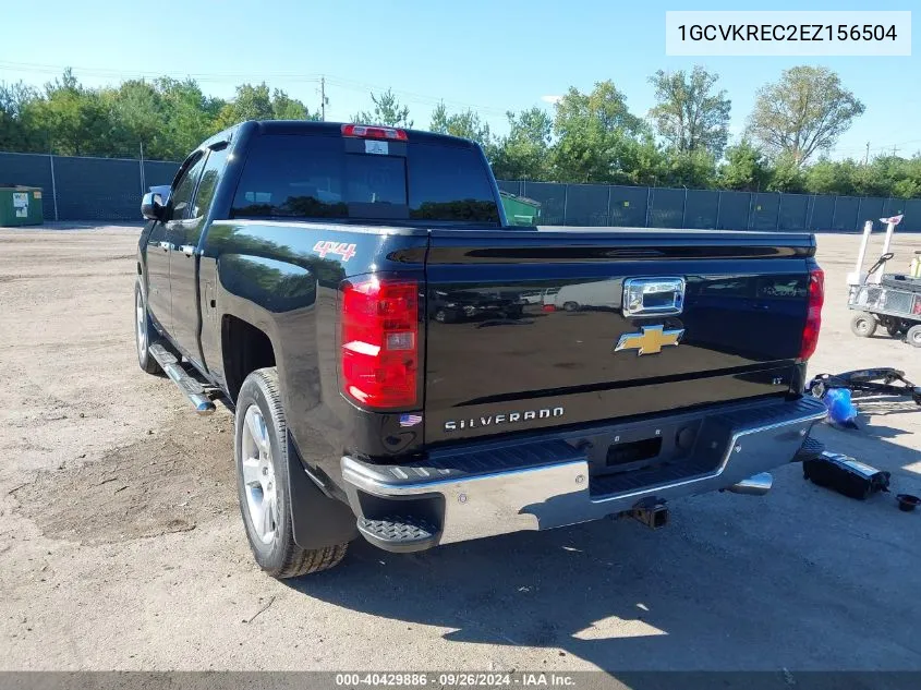 2014 Chevrolet Silverado 1500 1Lt VIN: 1GCVKREC2EZ156504 Lot: 40429886