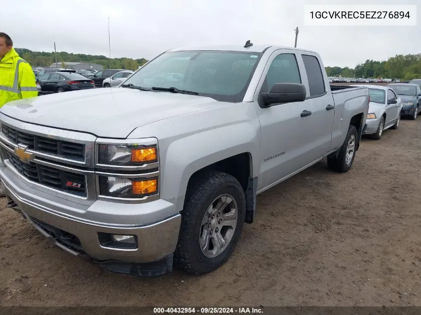 2014 Chevrolet Silverado 1500 2Lt VIN: 1GCVKREC5EZ276894 Lot: 40432954