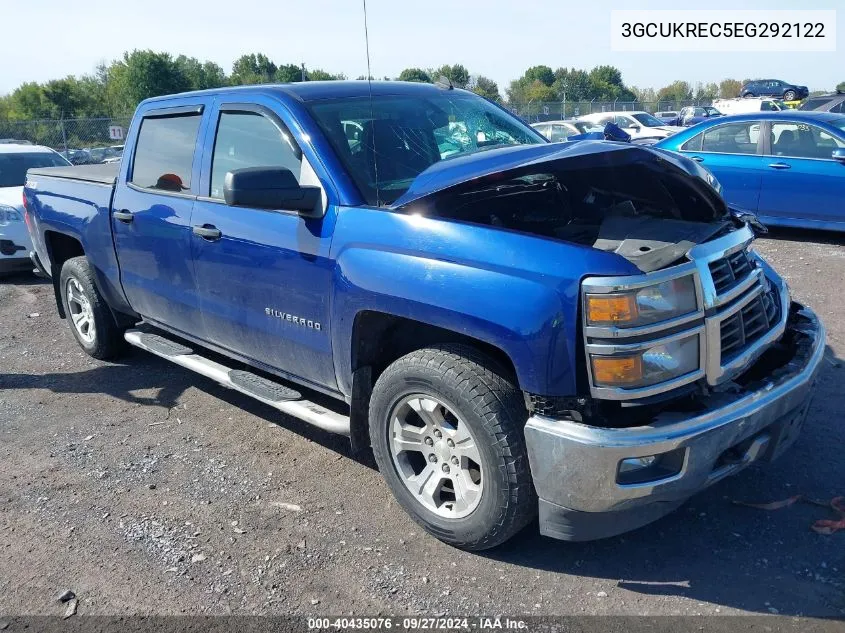 3GCUKREC5EG292122 2014 Chevrolet Silverado 1500 2Lt