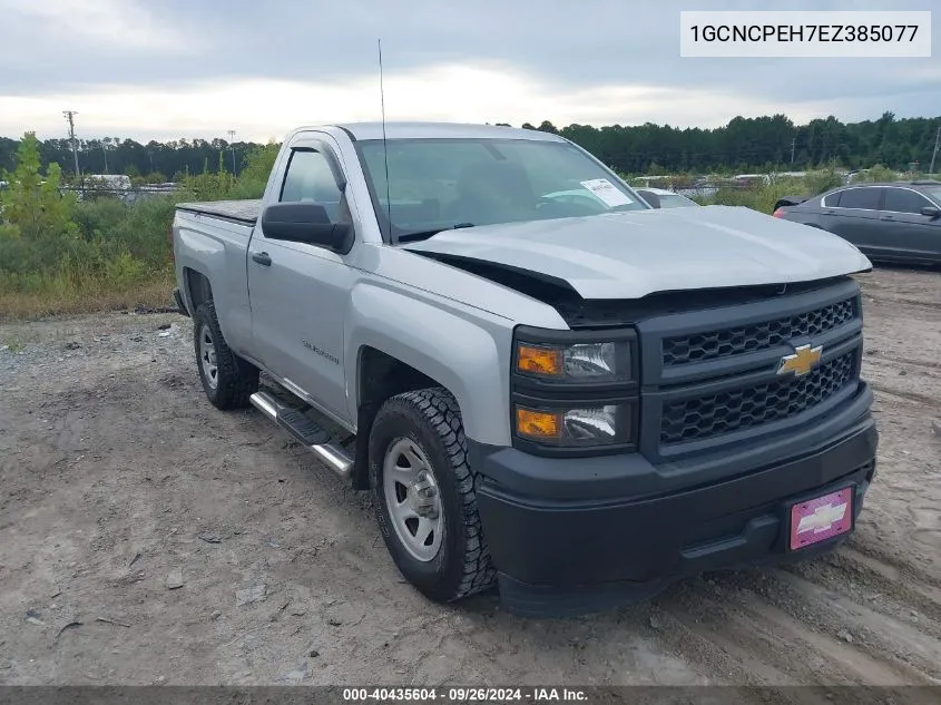 2014 Chevrolet Silverado 1500 C1500 VIN: 1GCNCPEH7EZ385077 Lot: 40435604