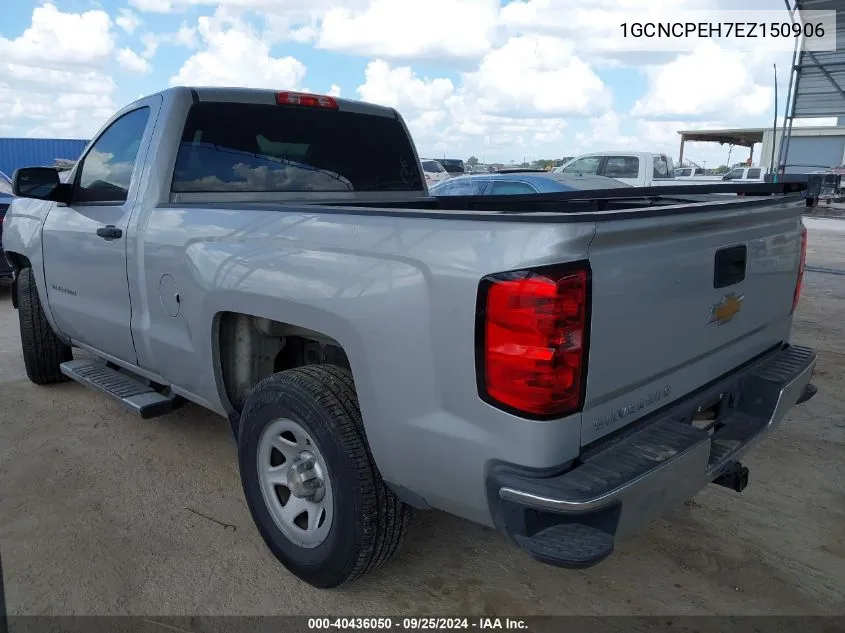 1GCNCPEH7EZ150906 2014 Chevrolet Silverado 1500 Work Truck 1Wt