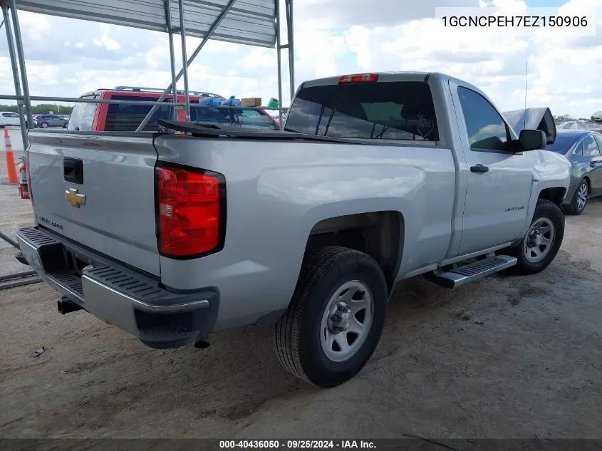 1GCNCPEH7EZ150906 2014 Chevrolet Silverado 1500 Work Truck 1Wt