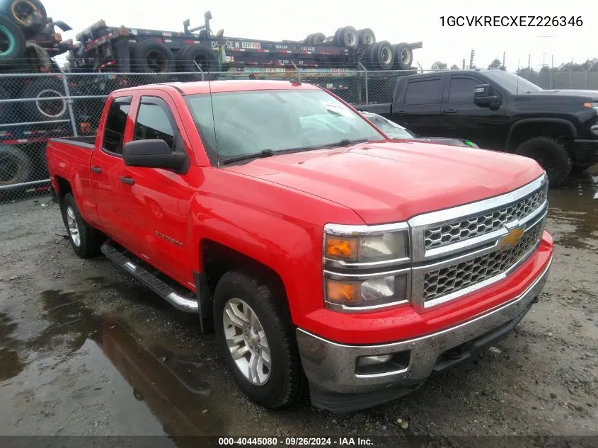 2014 Chevrolet Silverado 1500 1Lt VIN: 1GCVKRECXEZ226346 Lot: 40445080