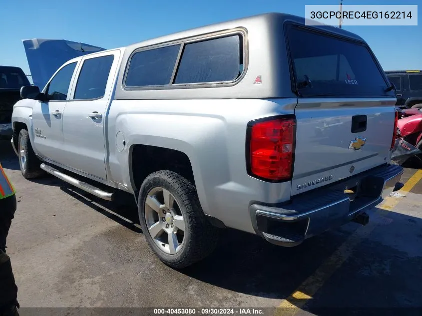 2014 Chevrolet Silverado 1500 1Lt VIN: 3GCPCREC4EG162214 Lot: 40453080