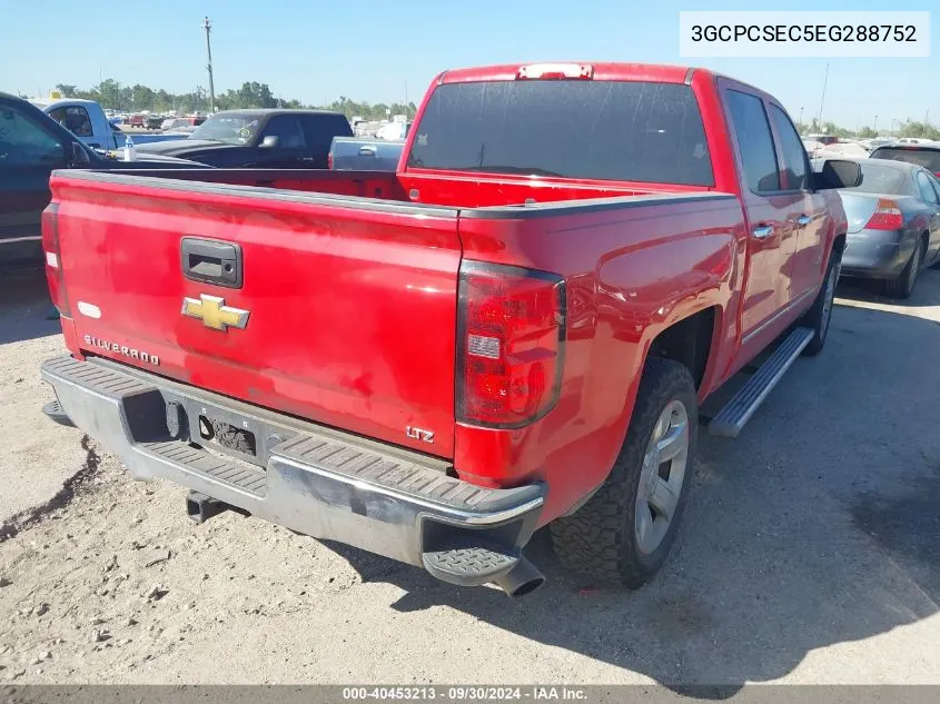 2014 Chevrolet Silverado 1500 1Lz VIN: 3GCPCSEC5EG288752 Lot: 40453213