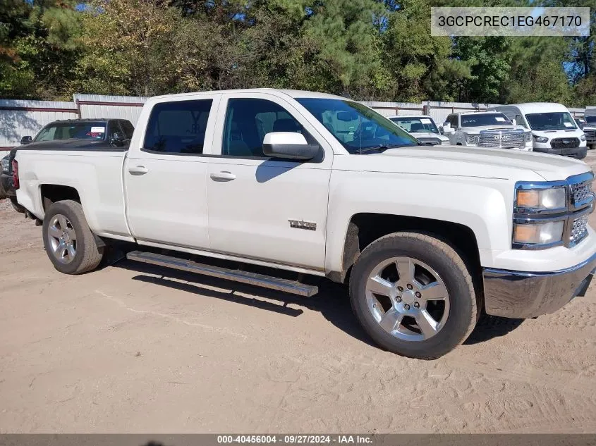 2014 Chevrolet Silverado 1500 1Lt VIN: 3GCPCREC1EG467170 Lot: 40456004