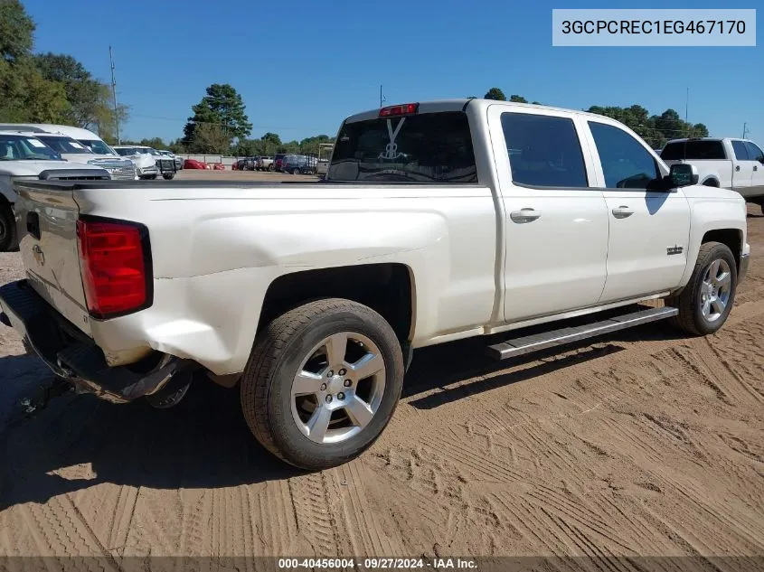 3GCPCREC1EG467170 2014 Chevrolet Silverado 1500 1Lt