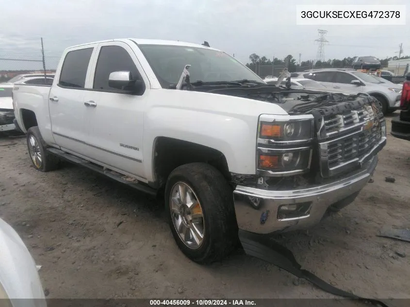 3GCUKSECXEG472378 2014 Chevrolet Silverado 1500 K1500 Ltz